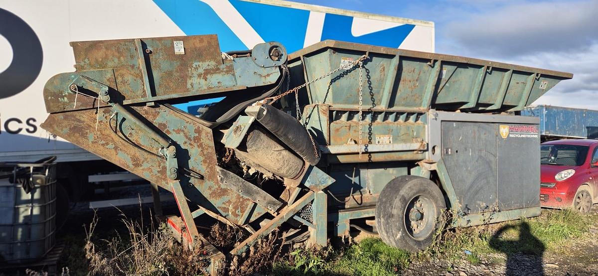 Used 2001 Hammel VB 750 D Slow-speed Twin-shaft Shredder