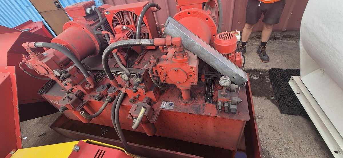 Used 2009 Parker  twin Hydraulic powerpack