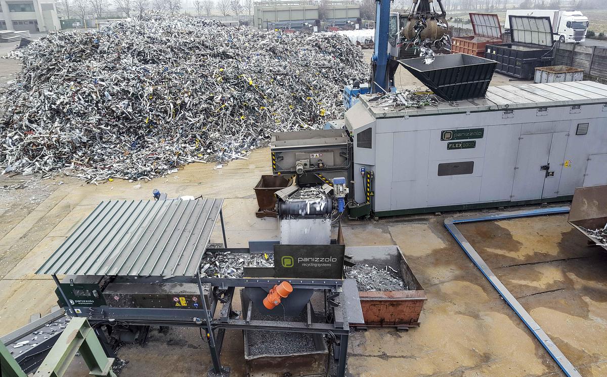 Panizzolo Flex 1000 Mobile Drum Hammer Mill