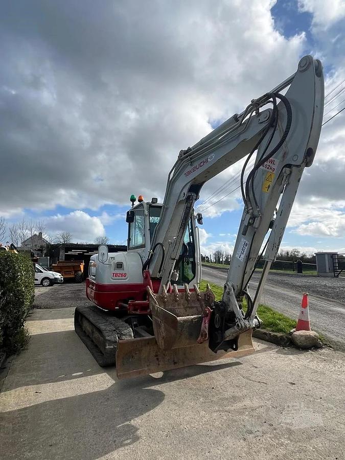 Used 2020 Takeuchi TB260 Crawler Excavator 