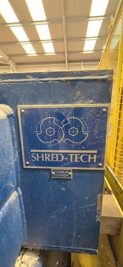 Used 2008 Shred-Tech Twin-shaft Shredder