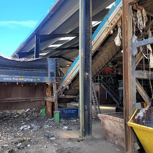 Used 2010 M and K MRF materials recycling facilty