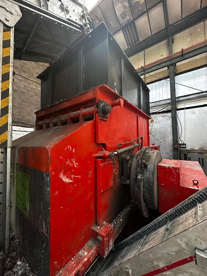 Used Weima WLK 1500 Single-shaft Shredder