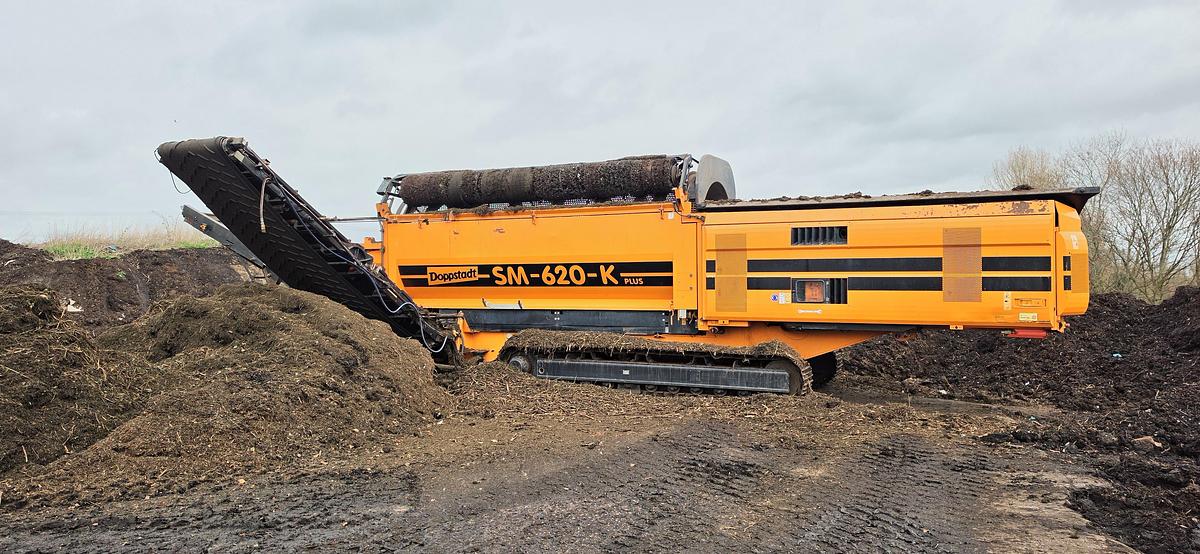 Used 2018 Doppstadt SM620 K Trommel Screener