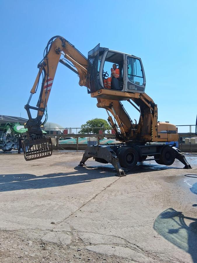 Used 2006 Liebherr A316 Litronic Wheel Wheeled Excavator