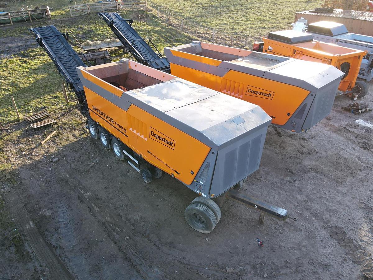 Used 2019 Doppstadt Inventhor 9 SA Slow-speed Shredder
