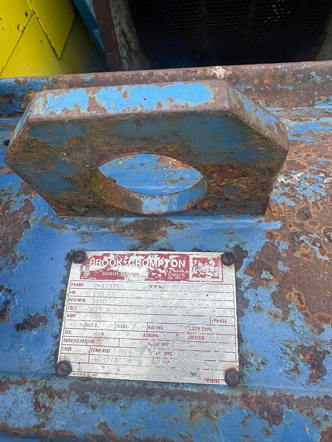 Used Brook Crompton Heavy Duty Granulator