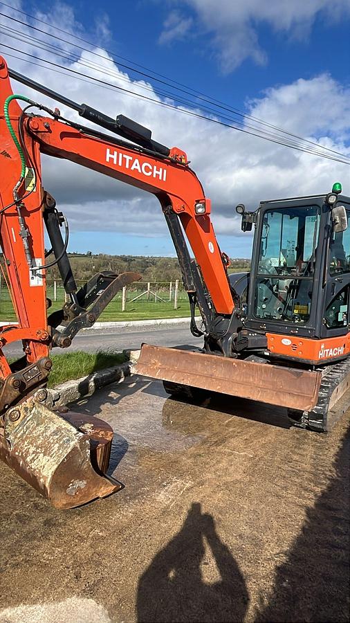 Used 2018 Hitachi ZC 55-U-5 Excavator 