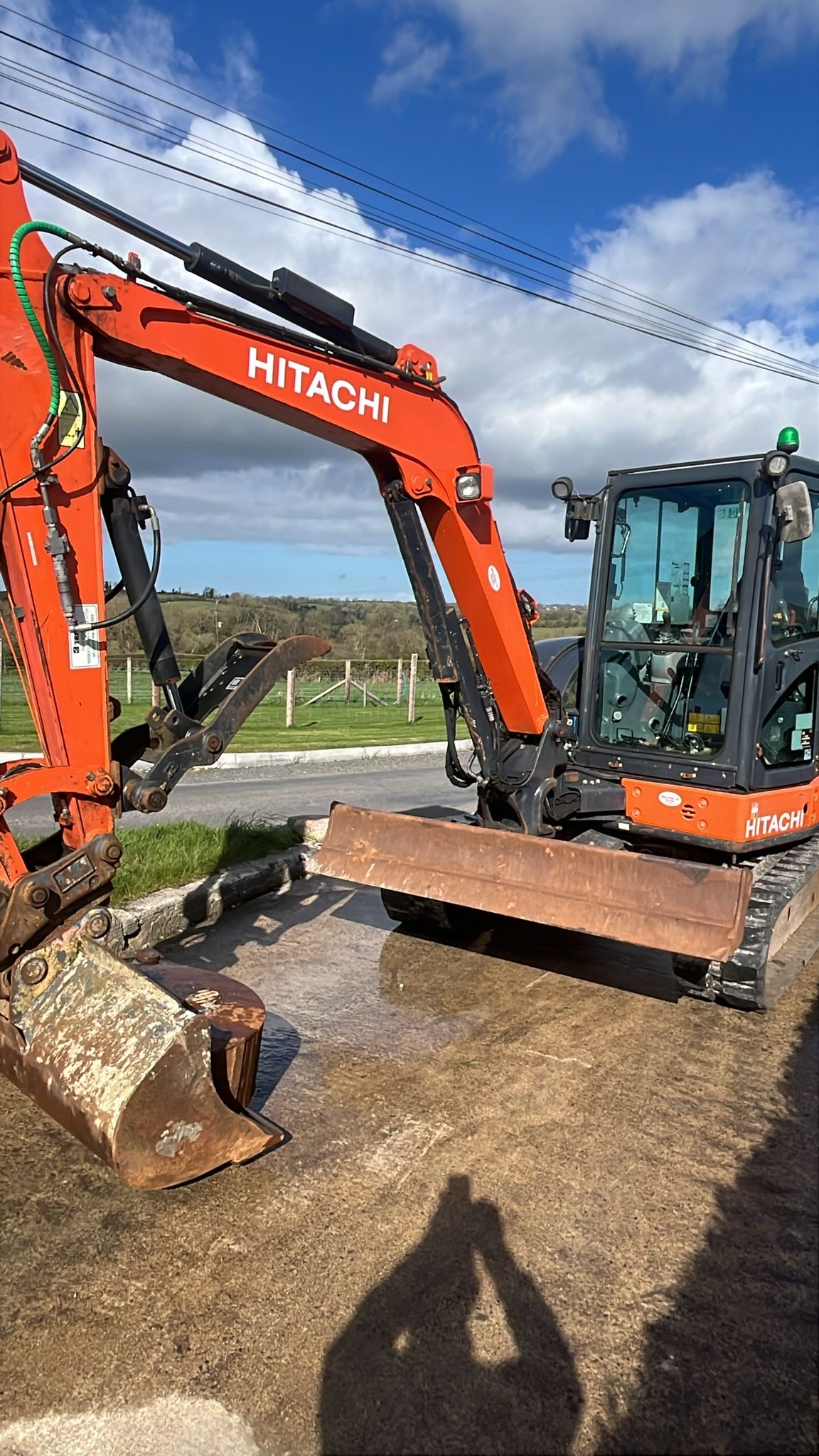 Used 2018 Hitachi ZC 55-U-5 Excavator 