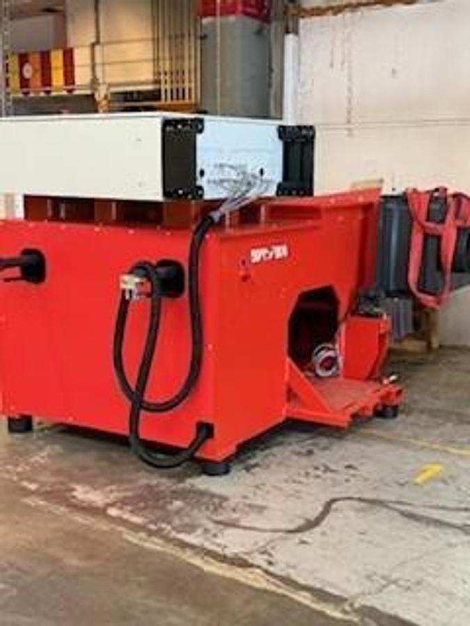 Used Weima WLK 1500 Shredder & Rapid Granulator G400 90KUB Full Processing Line 