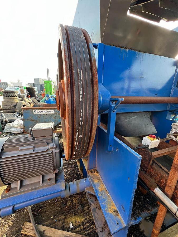 Used MTB 1700 Super Chopper Eldan 1200 Tyre Recycling Line