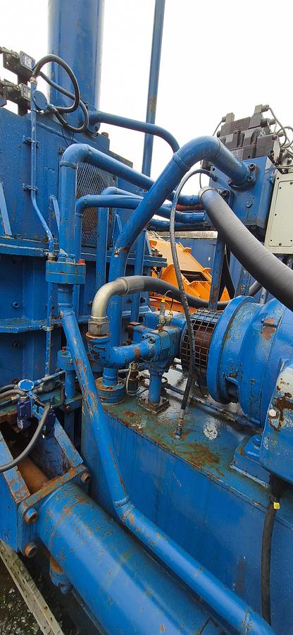 Used Harris TGS 3 Ram baler