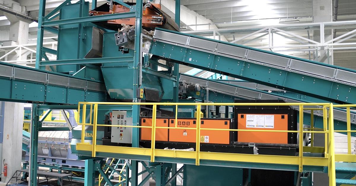 2026 BAS BECS-EC-1000-12-VF ECS Eddy Current Separator