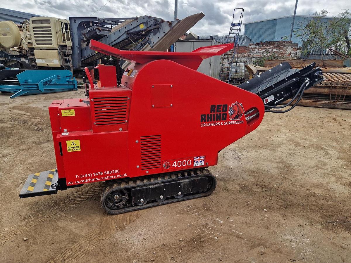 Used 2024 Red Rhino 4000 Tracked Jaw Crusher