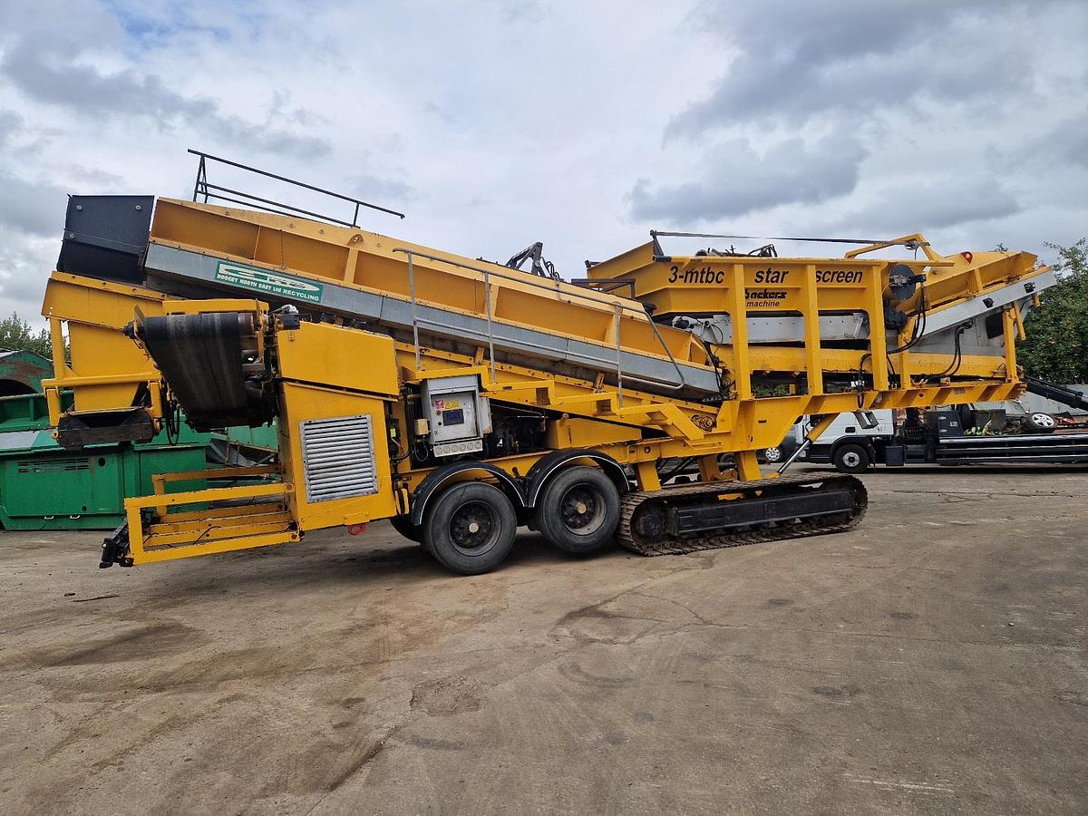 Used 2012 Backers 3-MTBC 3 Fraction Tracked Star Screen