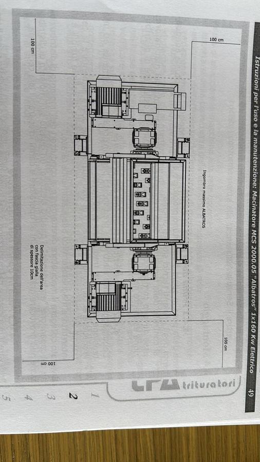 Used 2008 TPA Trituratori Plastics Shredder, Granulator & Conveyor Full Plant