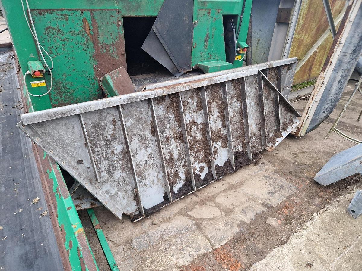 Used 2008 Komptech Crambo 3400 E Electric Twin-shaft Slow-speed Static Shredder