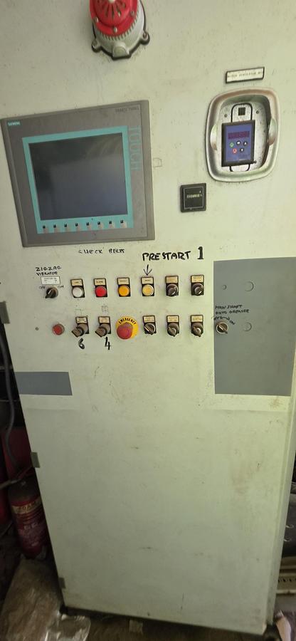 Used 2016 Bano 3590 Single-shaft Shredder Processing Line