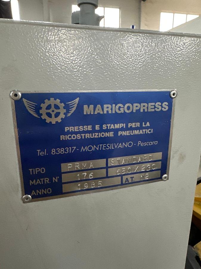 Used Tyre Retreading PCR & TBR Presses Full Plant