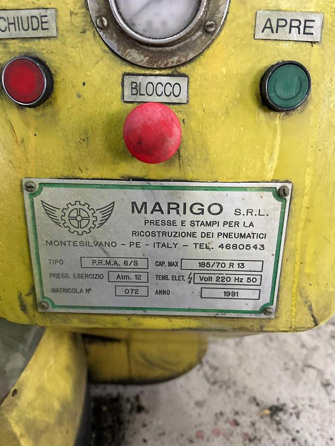 Used Tyre Retreading PCR & TBR Presses Full Plant