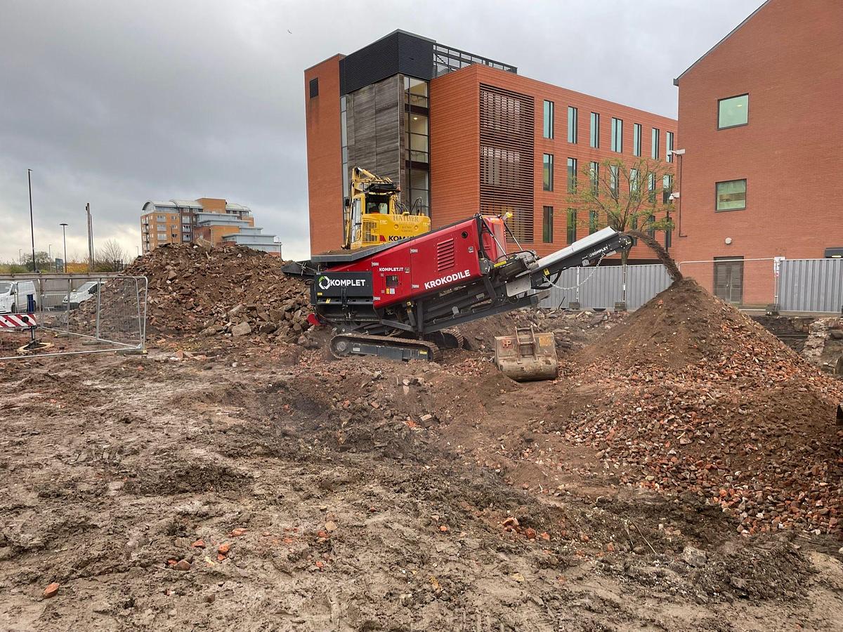 Used 2022 Komplet Krokodile Tracked Slow-Speed Shredder