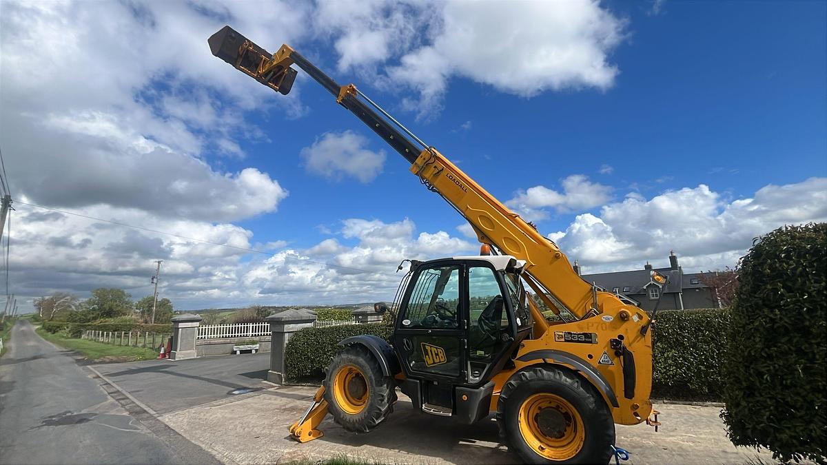 Used 2008 JCB 533-105 Loadall Telehandler