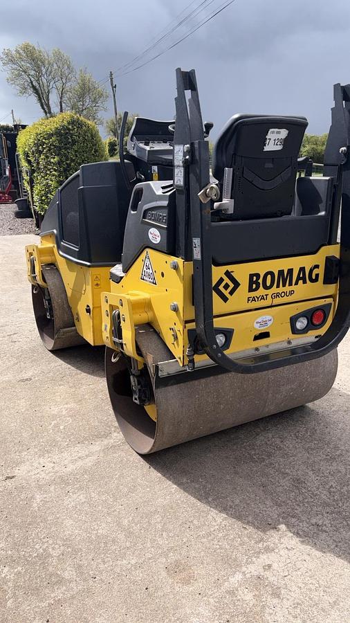 Used 2019 Bomag BW 120 AD-5 Tandem Roller Compactor