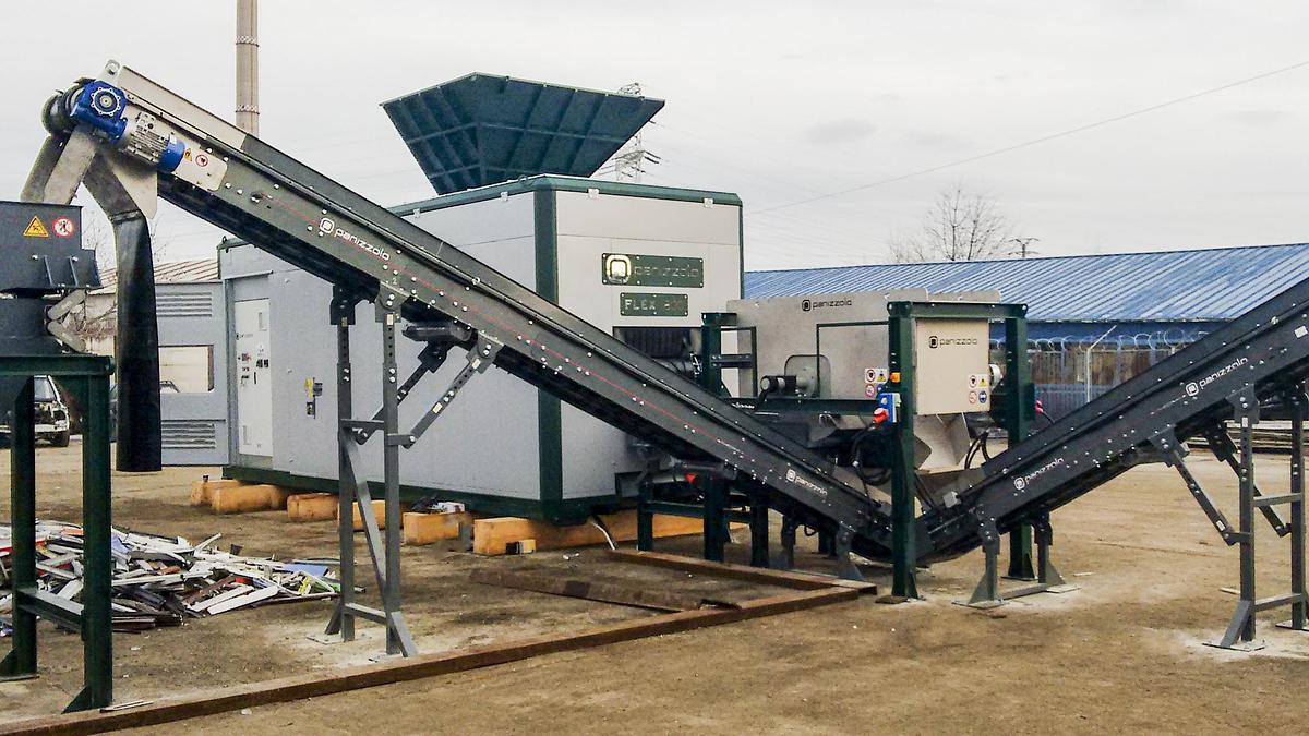 Panizzolo Flex 800 Mobile Drum Hammer Mill