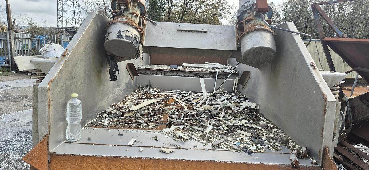 Used 2013 Bruynooghe Stainless Steel Shaker Deck  Screener feeder