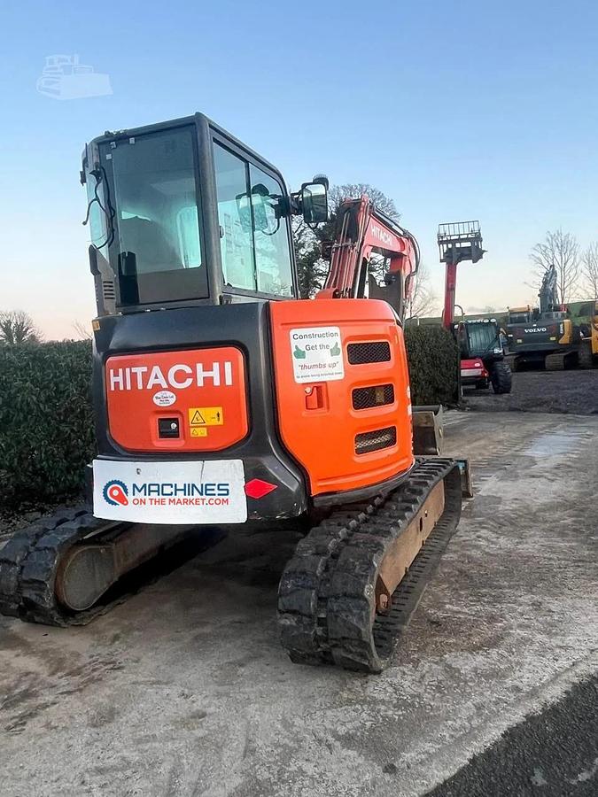 Used 2018 Hitachi ZX55U-5A Mini Excavator