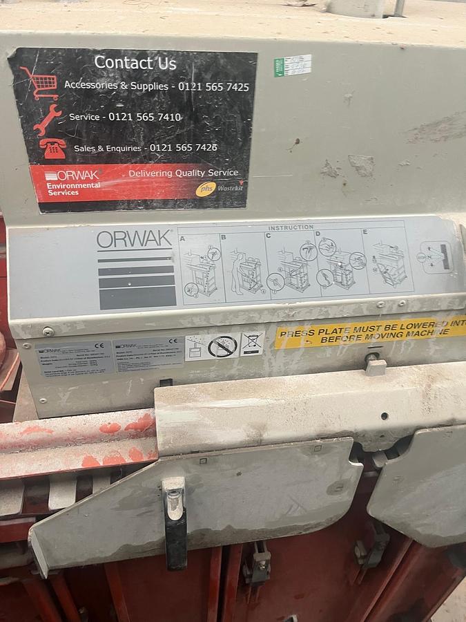 Used 2012 Orwak 5070 Multi Chamber Baler