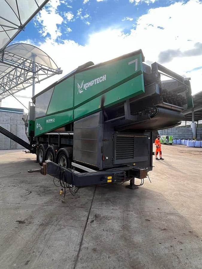 Used 2017 Komptech Multistar L3 Type 4 Mobile Star Screen Screener