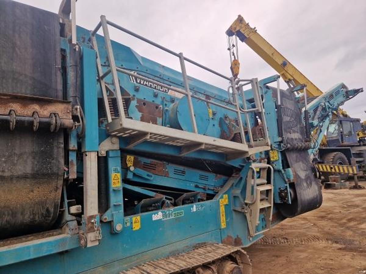 Used 2013 Powerscreen Warrior 1400X Scalping Screen