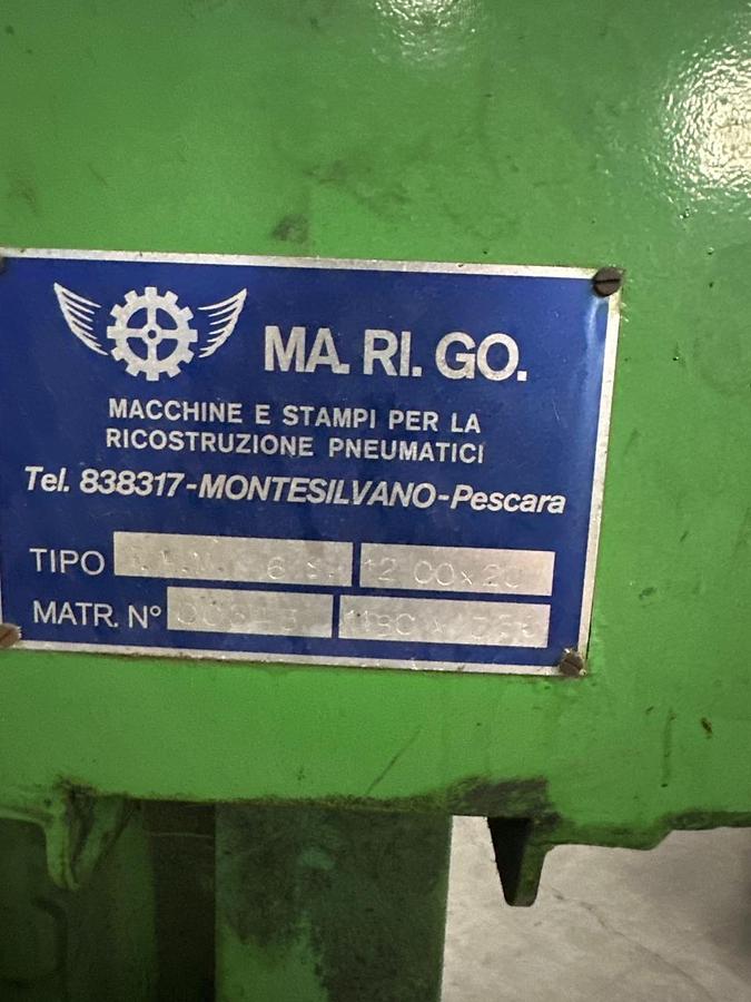 Used Tyre Retreading PCR & TBR Presses Full Plant