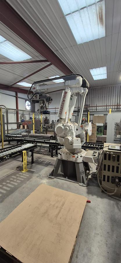 Used Wood Briquette Automatic Case Packing & Handling System