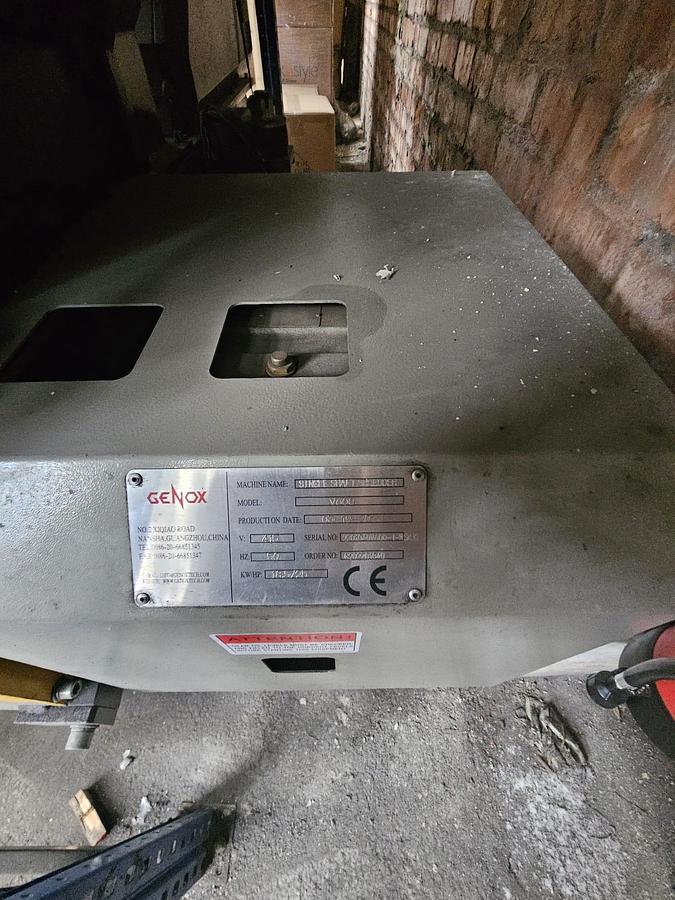 Used 2022 Genox V600 Single-shaft Shredder