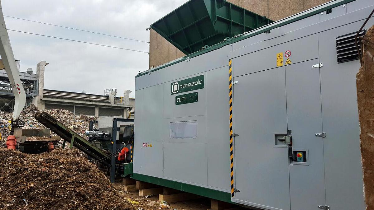 Panizzolo Flex 1300 Mobile Drum Hammer Mill