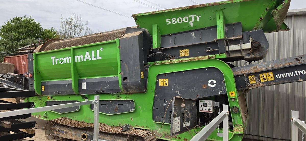Used 2018 TrommALL 5800Tr Tracked Trommel Screener
