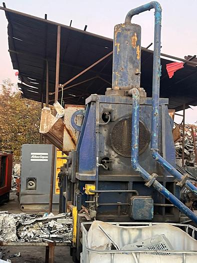 Used 1993 Harris TGS-60B Ferrous metal Baler