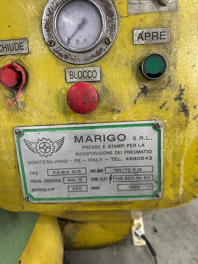 Used Tyre Retreading PCR & TBR Presses Full Plant