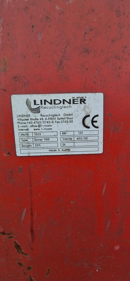 Used 2011 Lindner Komet 1100