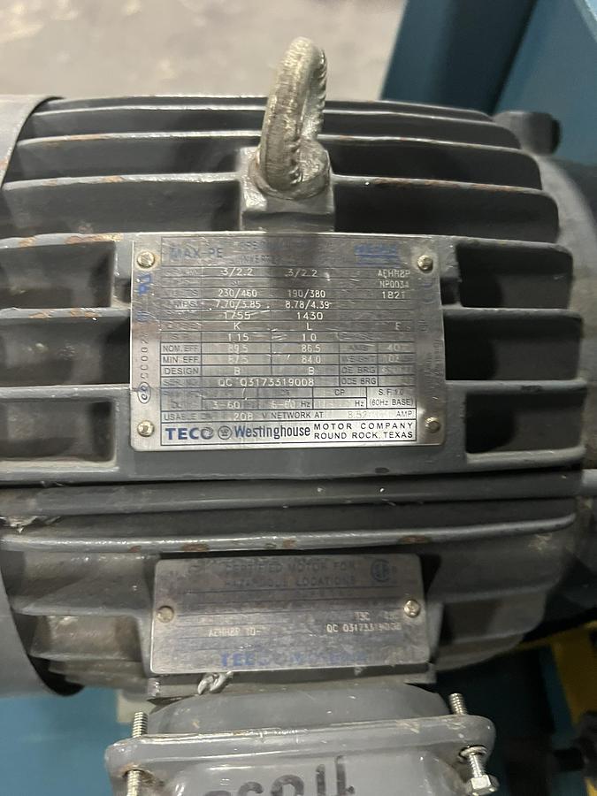 Used Twin City Fan & Blower RBA 911 Industrial Radial-Blade Fan