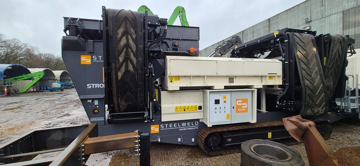 Used Steelweld Strobe ECS 2000 Mobile Eddy Current Seperator