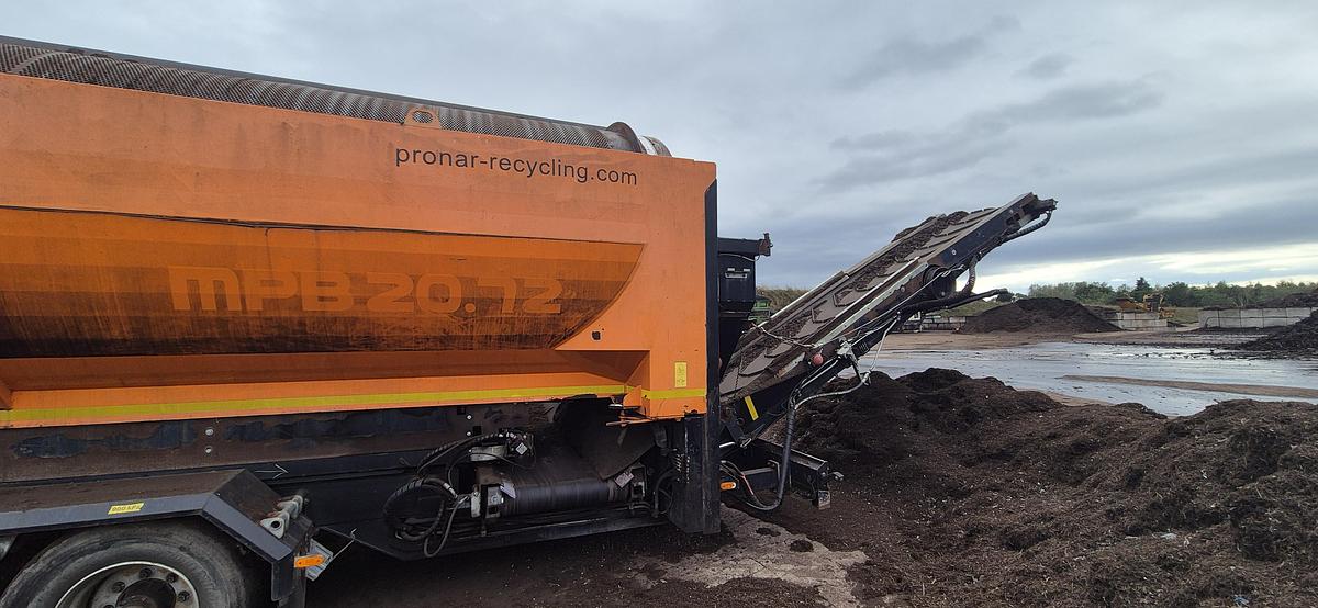 Used 2018 Pronar MPB 20.72 Trommel