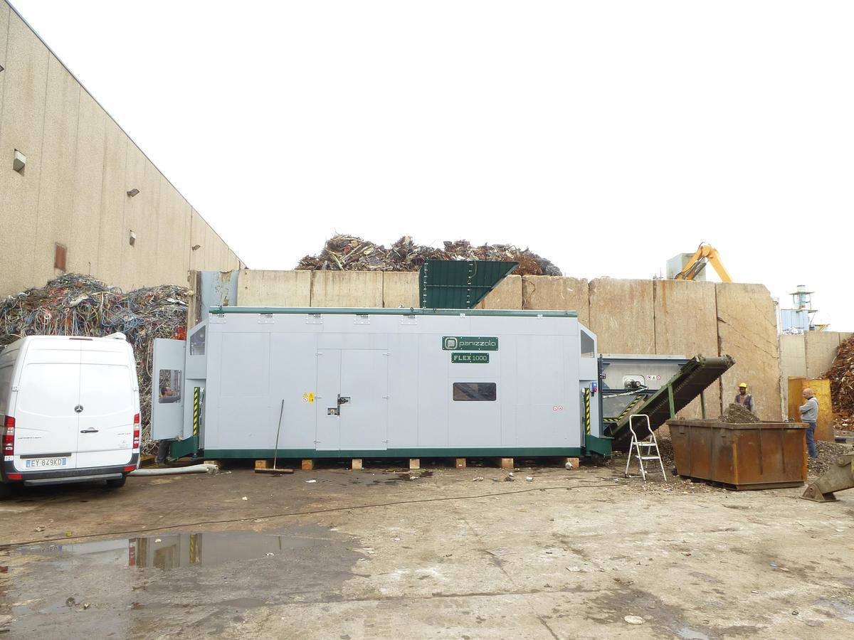 Panizzolo Flex 1000 Mobile Drum Hammer Mill