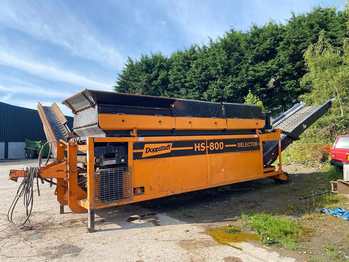 Used Doppstadt HS 800 Selector Separator Screener