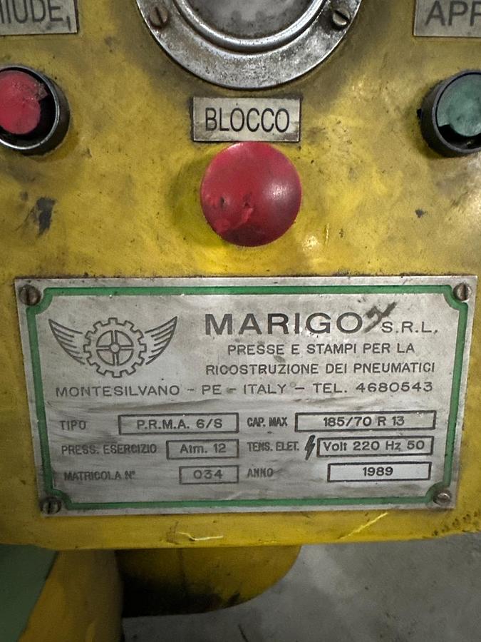 Used Tyre Retreading PCR & TBR Presses Full Plant