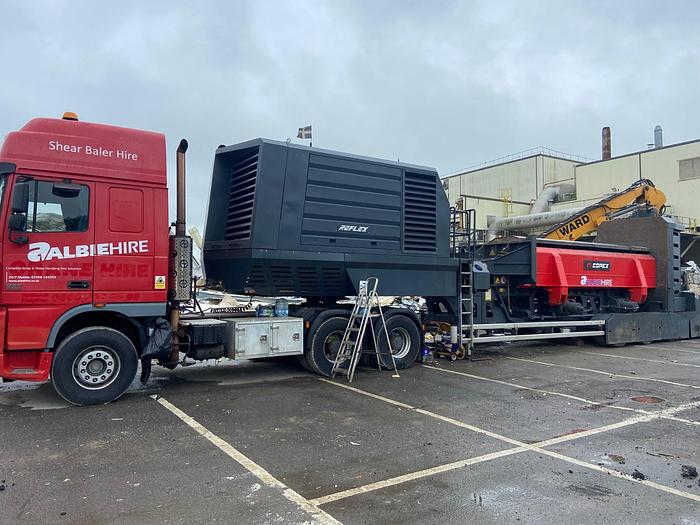 Used COPEX REFLEX 650t Mobile Scrap Shear