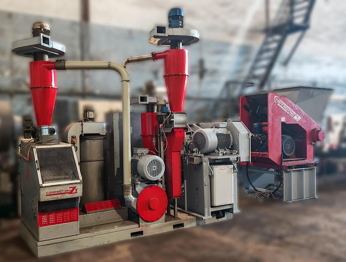 Used MG 380 VT Cable Granulator