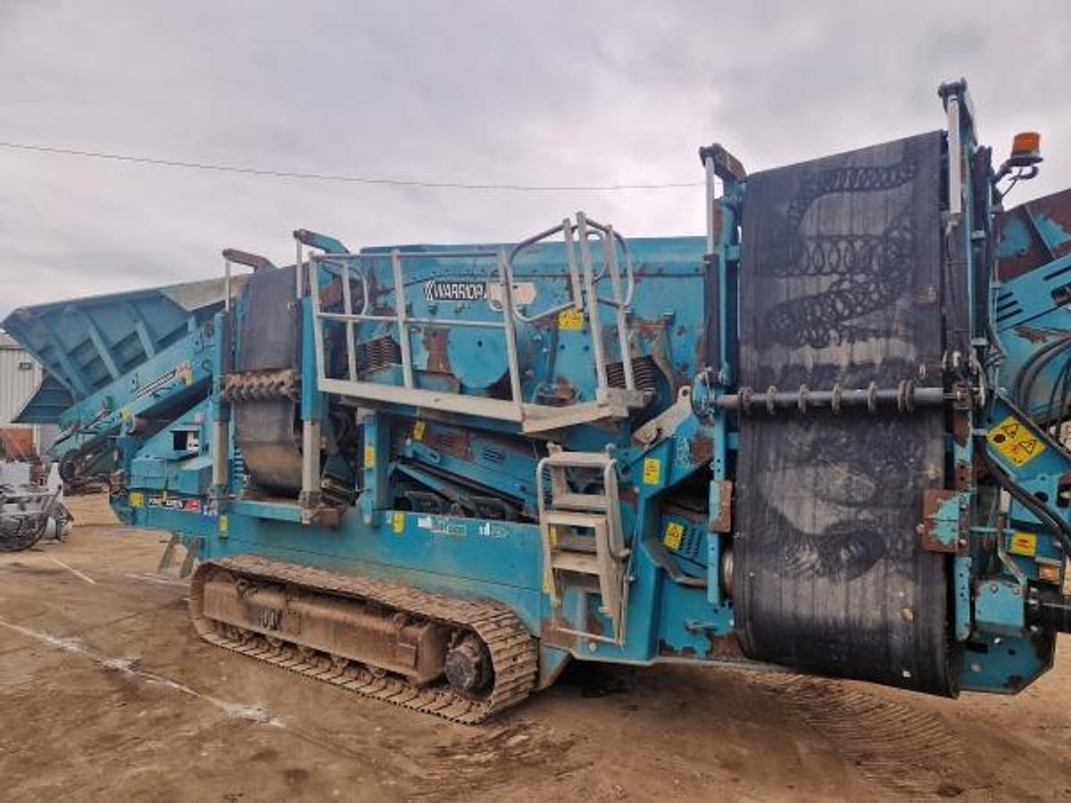 Used 2013 Powerscreen Warrior 1400X Scalping Screen